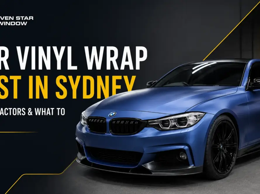 How Much Does a Car Vinyl Wrap Cost in Sydney