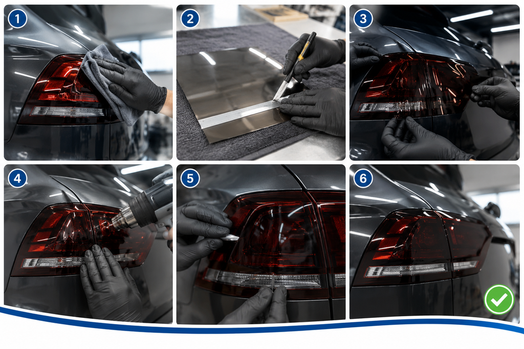 Tail Light Wrapping Works