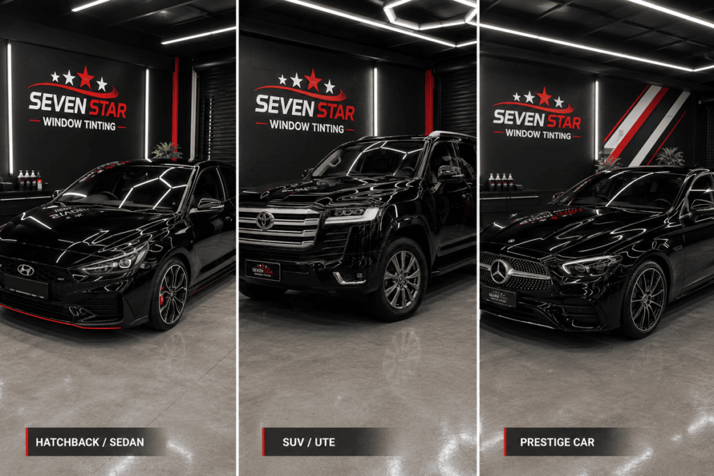 Ceramic coating packages for sedans, SUVs and Utes in Sydney