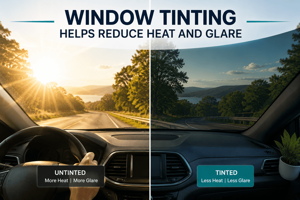 Window Tinting Helps Reduce Heat and Glare