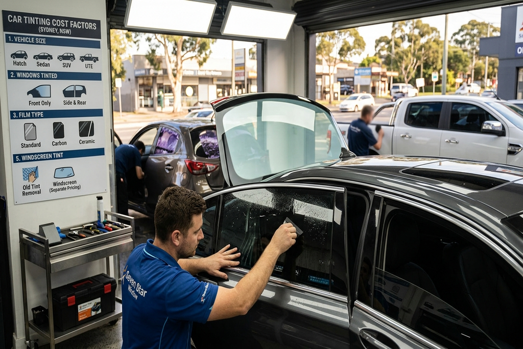 Car Tinting Cost in Sydney