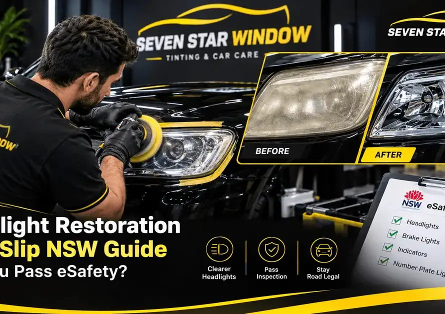 Headlight Restoration Pink Slip NSW Guide